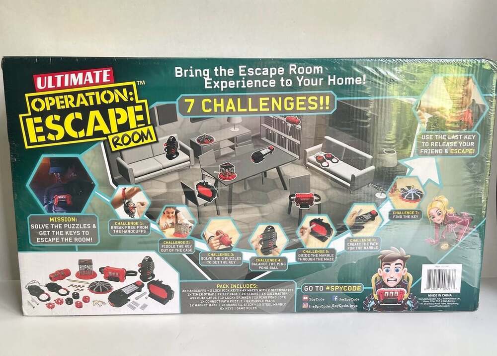 Spy Code Ultimate Operation Escape Room Board Game